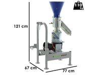 Smartwood PLT-100 aftakas pelletmachine, detail 1
