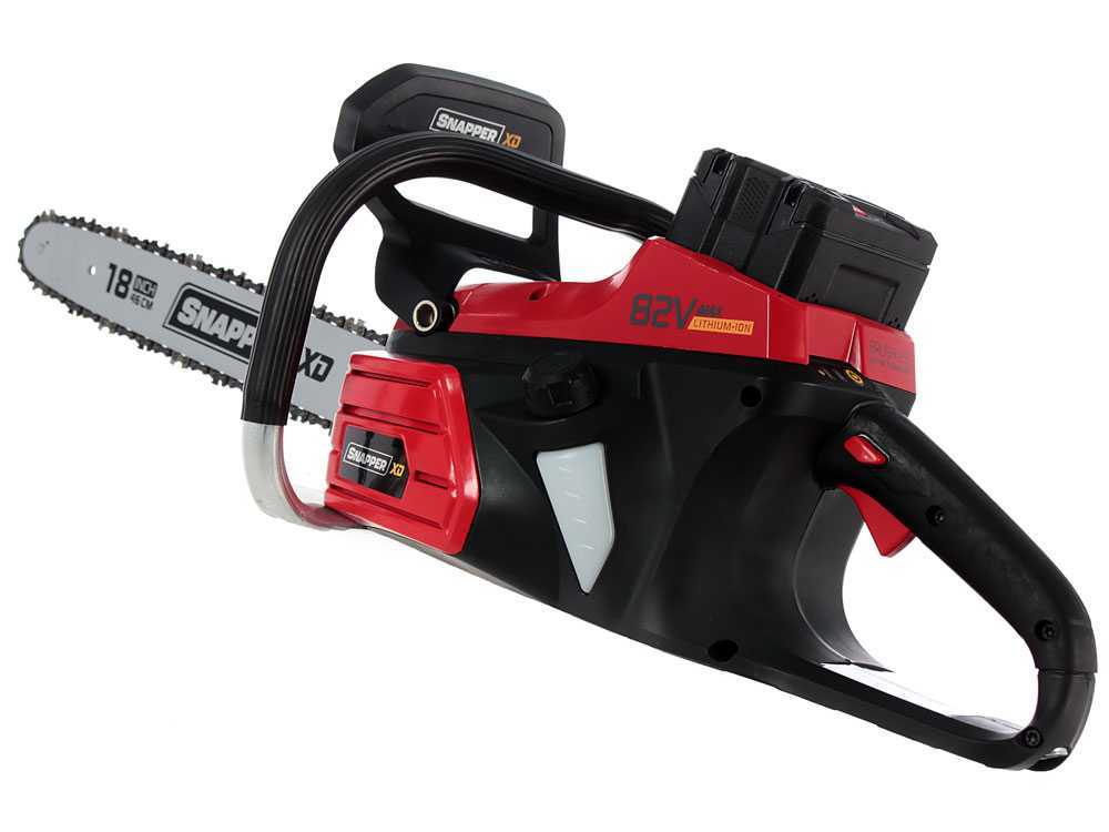 Snapper SXDCS82 accu kettingzaag, zwaard 46 cm, 82 V 4 Ah, detail 2