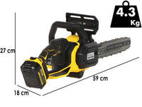 Stanley Fatmax SFMCCS730 accu kettingzaag, zwaard 30 cm, 20 V 4 Ah, detail 1