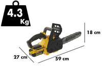 Stanley Fatmax V20 accu kettingzaag, zwaard 30 cm, 18 V 4 Ah, detail 1