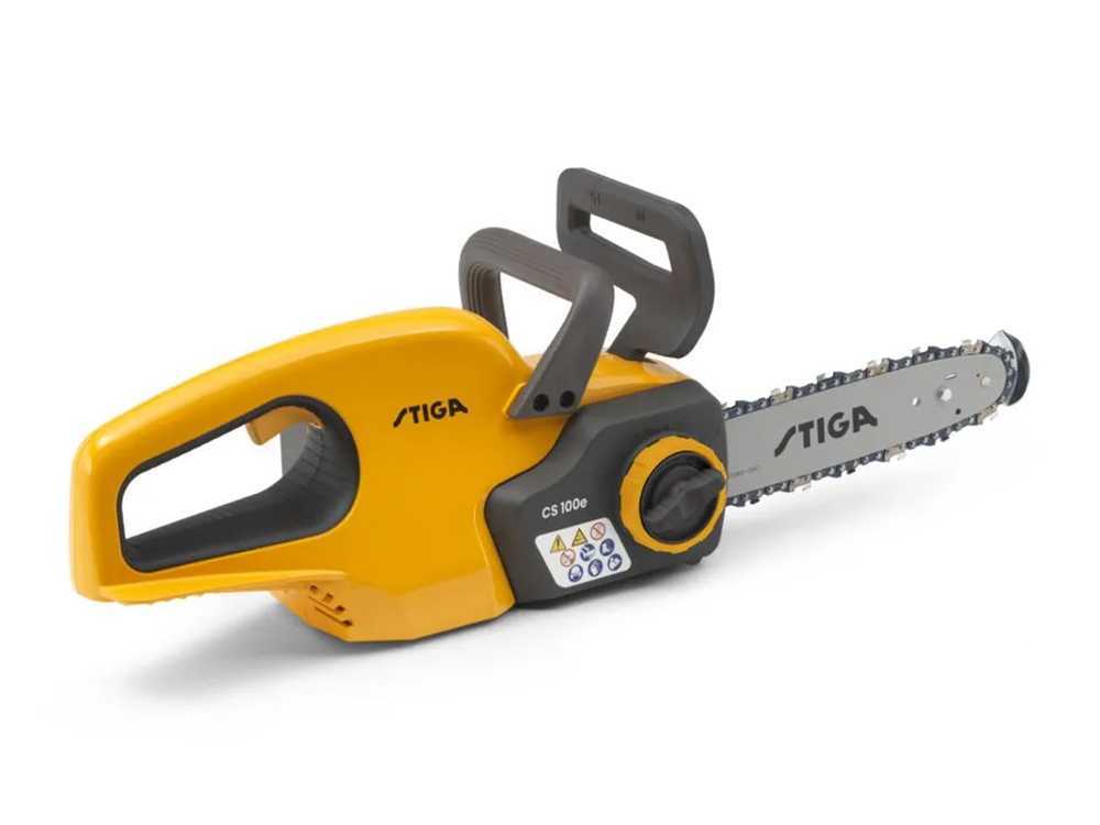 Stiga CS 100e Kit accu kettingzaag, zwaard 25 cm, 20 V 4 Ah, detail 2