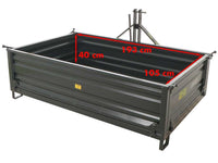 BlackStone B-TB 200 transportbak voor de trekker, detail 2