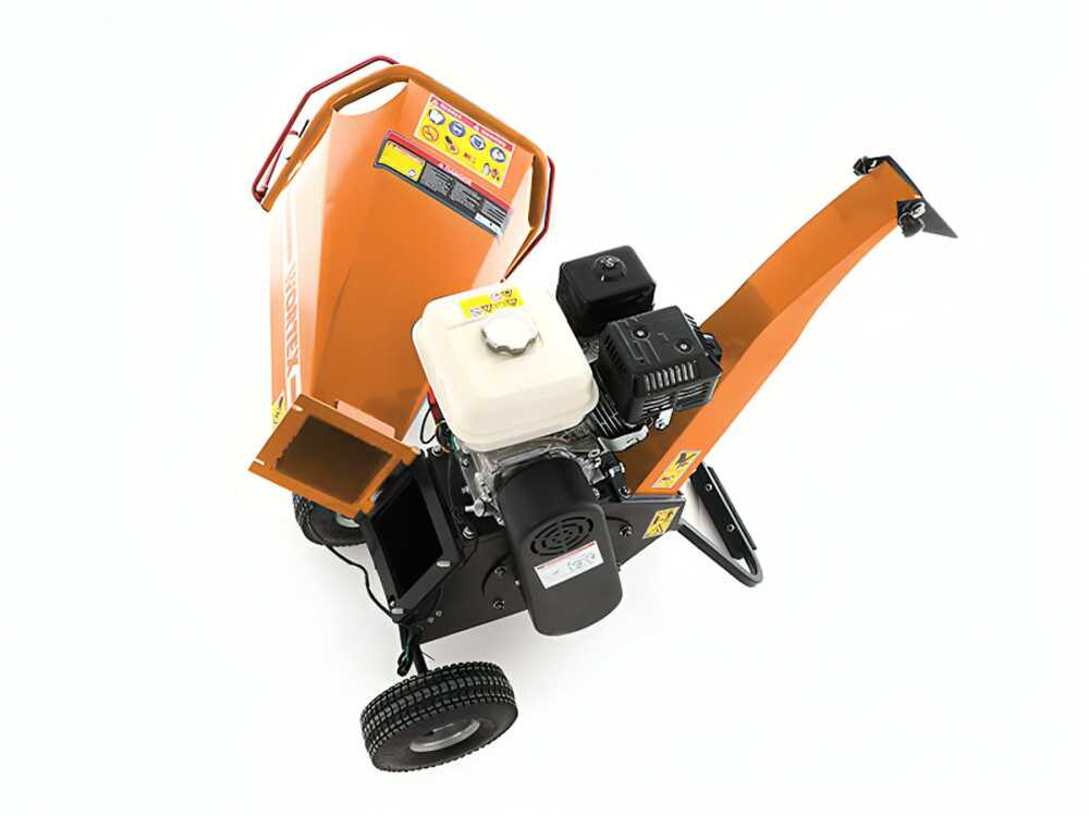 Wortex D200/80H benzine hakselaar, takken tot 65 mm, detail 2