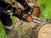 Worx NITRO WG385E.9 accu kettingzaag, zwaard 40 cm, 40 V 4 Ah zonder accu, detail 1