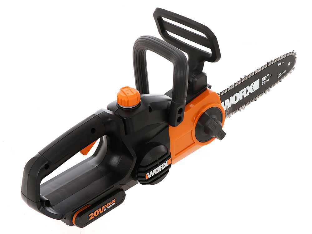 Worx WG322E.9 accu kettingzaag, zwaard 25 cm, 20 V zonder accu, detail 2