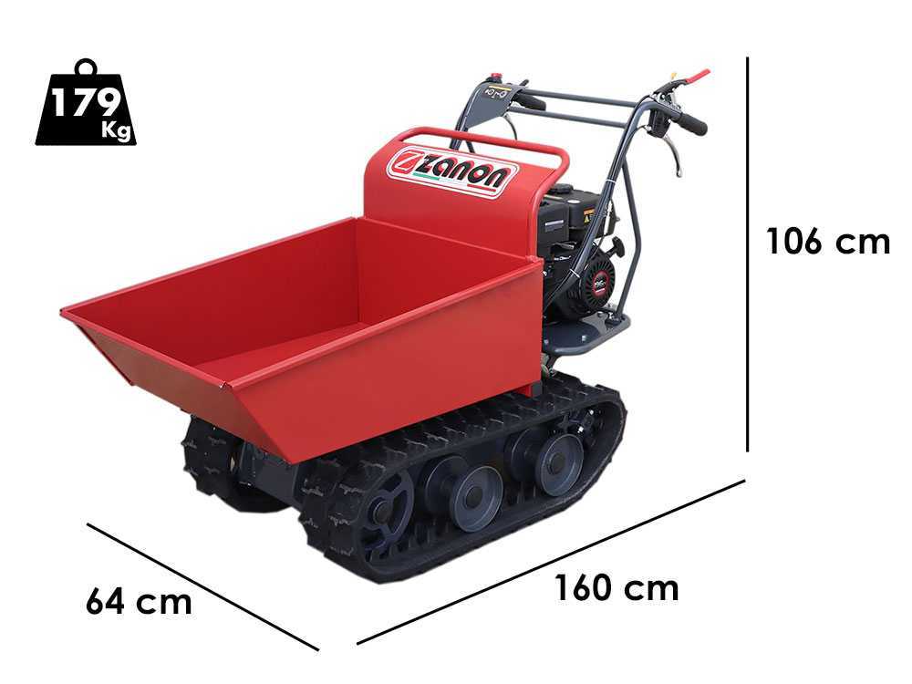 Zanon BC 90 Cingo benzine hakselaar, takken tot 90 mm, detail 2