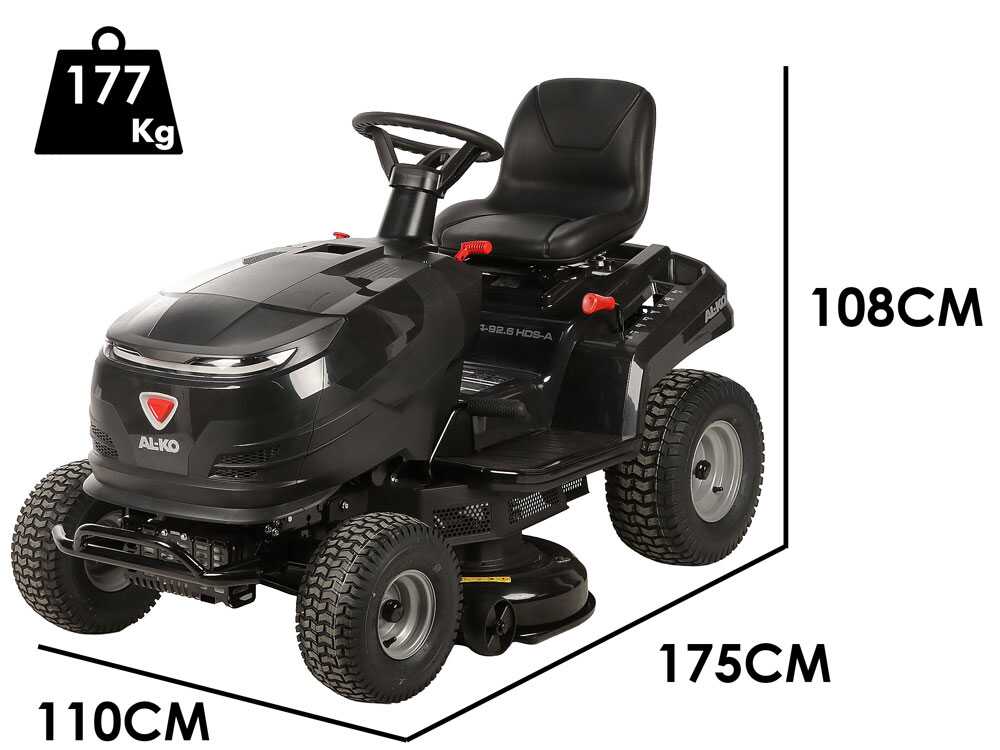 AL-KO Comfort 14-92.6 HDS-A zitmaaier met zijuitworp 92 cm, hydrostaat, detail 2