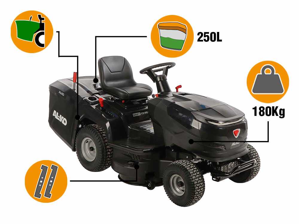 AL-KO Easy 13-86.6 M-A gazontractor met opvangbak 86 cm, versnellingsbak, detail 2