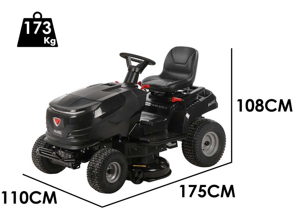 AL-KO Easy 13-92.6 CS-A zitmaaier met zijuitworp 92 cm, traploos, detail 2