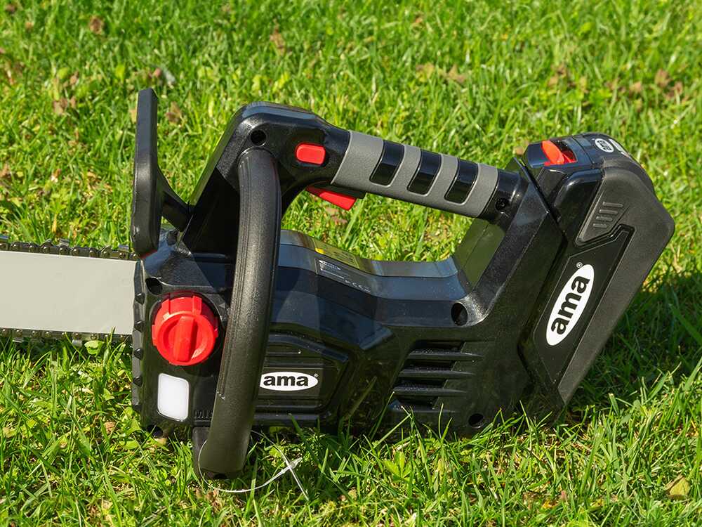 Ama Freemow 98715 accu kettingzaag voor snoeien, zwaard 30 cm, 40 V zonder accu, detail 3