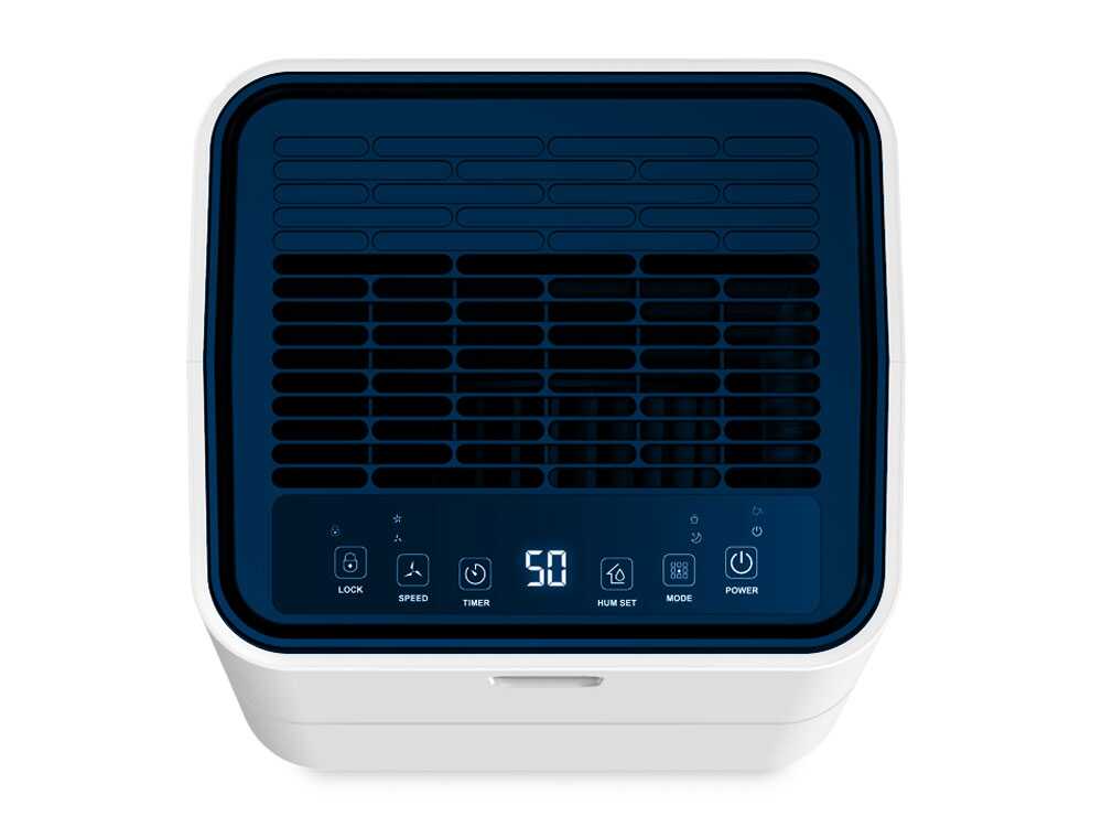 Argo Dry Pury Evo 11 luchtontvochtiger 11 l/dag, met luchtzuivering, detail 3