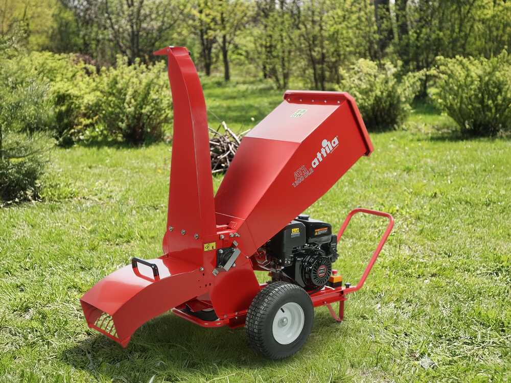 Attila ATS 1300 DLE benzine hakselaar, takken tot 90 mm, elektrische start, detail 2