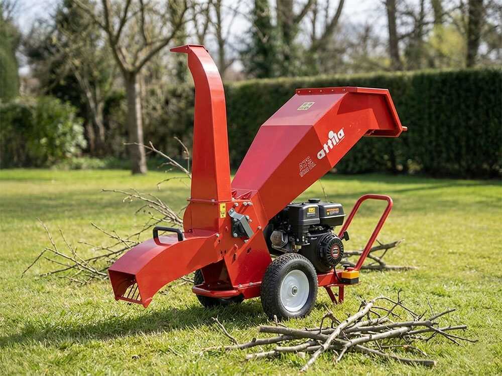Attila ATS 900 DL benzine hakselaar, takken tot 80 mm, detail 2