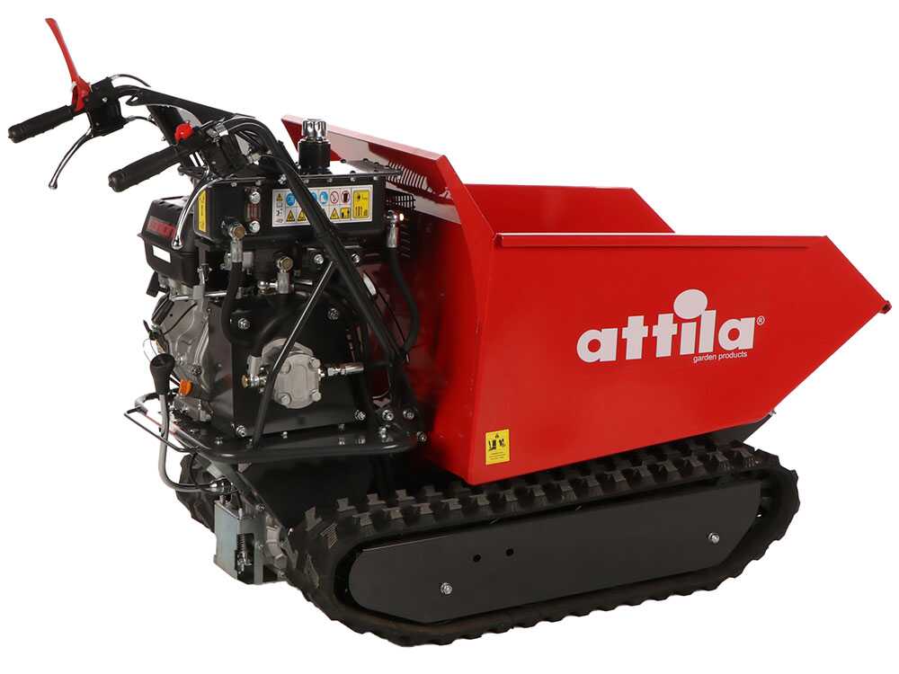 Motorkruiwagen laadvermogen 500 kg Attila ATT 500 D-L, detail 2