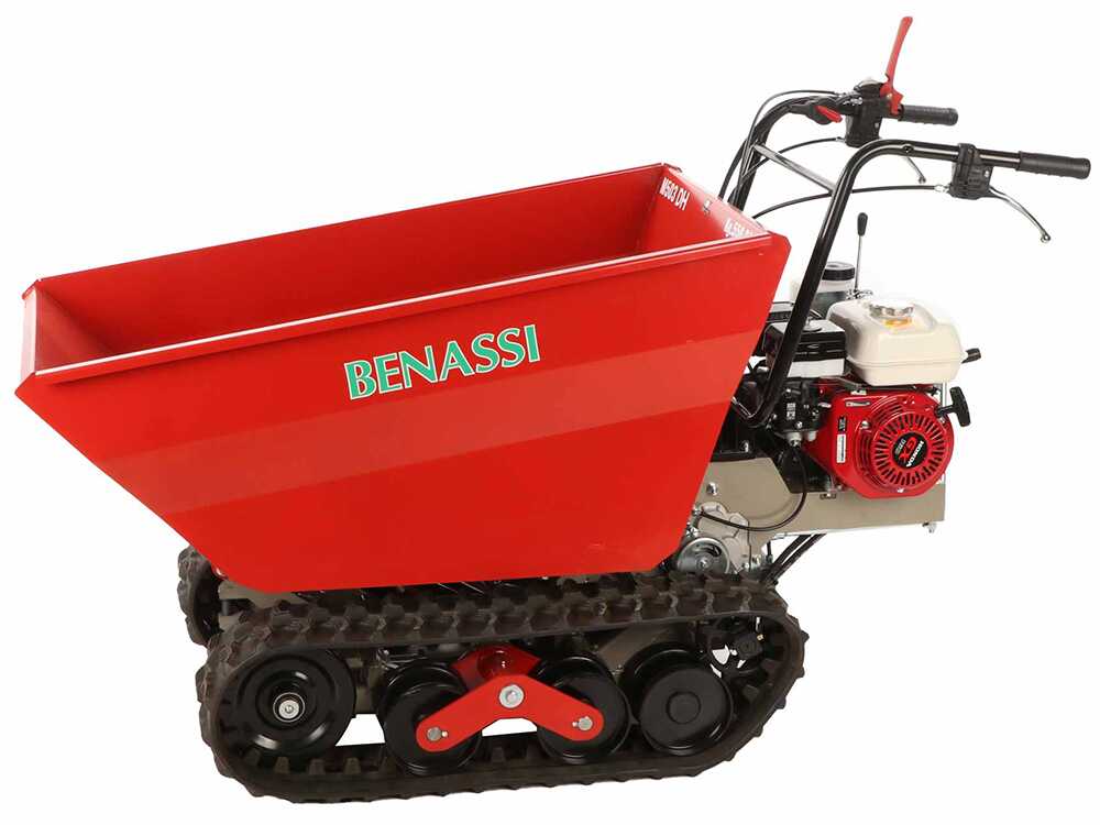 Rupsdumper laadvermogen 550 kg Benassi M503DH, hydraulisch kiepen, detail 2