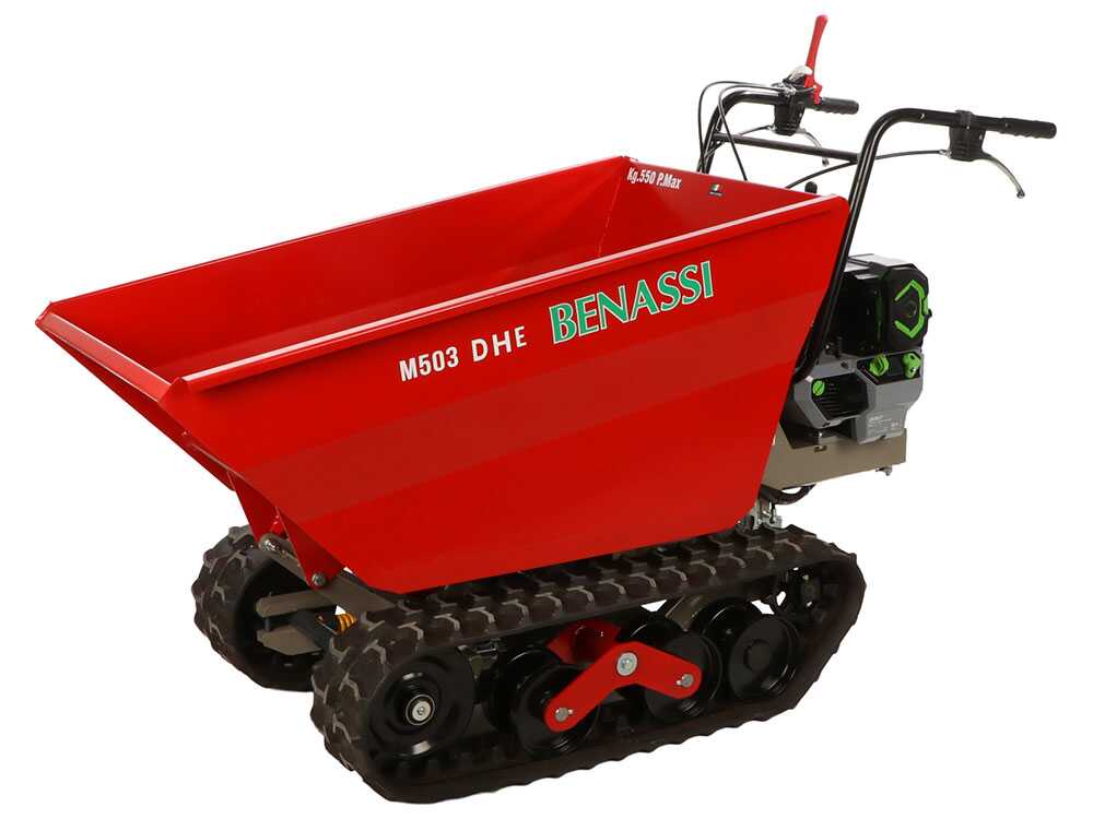 Accu motorkruiwagen laadvermogen 550 kg Benassi M503E DH, 56 V 12 Ah, hydraulisch kiepen (K611648), detail 2
