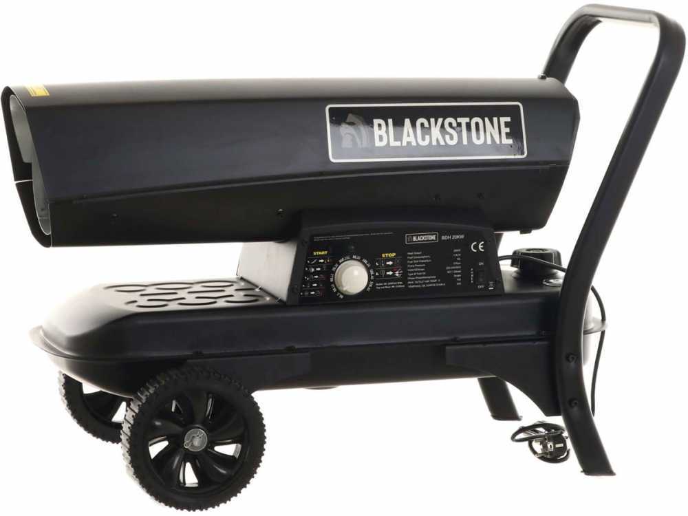BlackStone BDH 20 diesel heteluchtkanon 20 kW, direct gestookt, detail 2