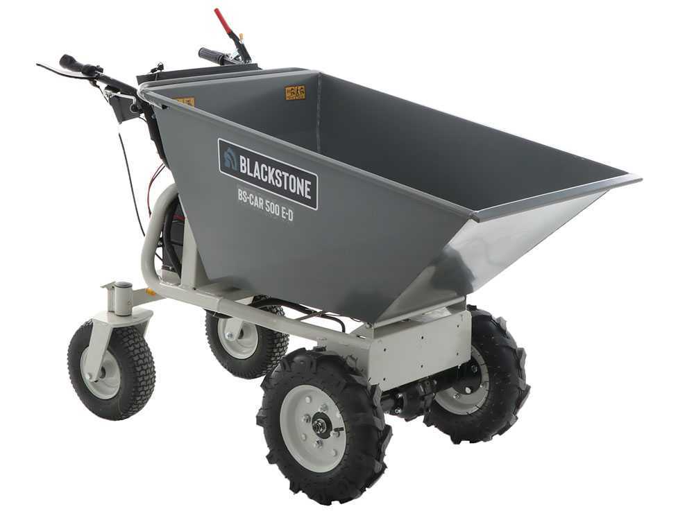 Accu motorkruiwagen laadvermogen 500 kg BlackStone BS-CAR 500 E-D, 48 V 25 Ah, detail 2