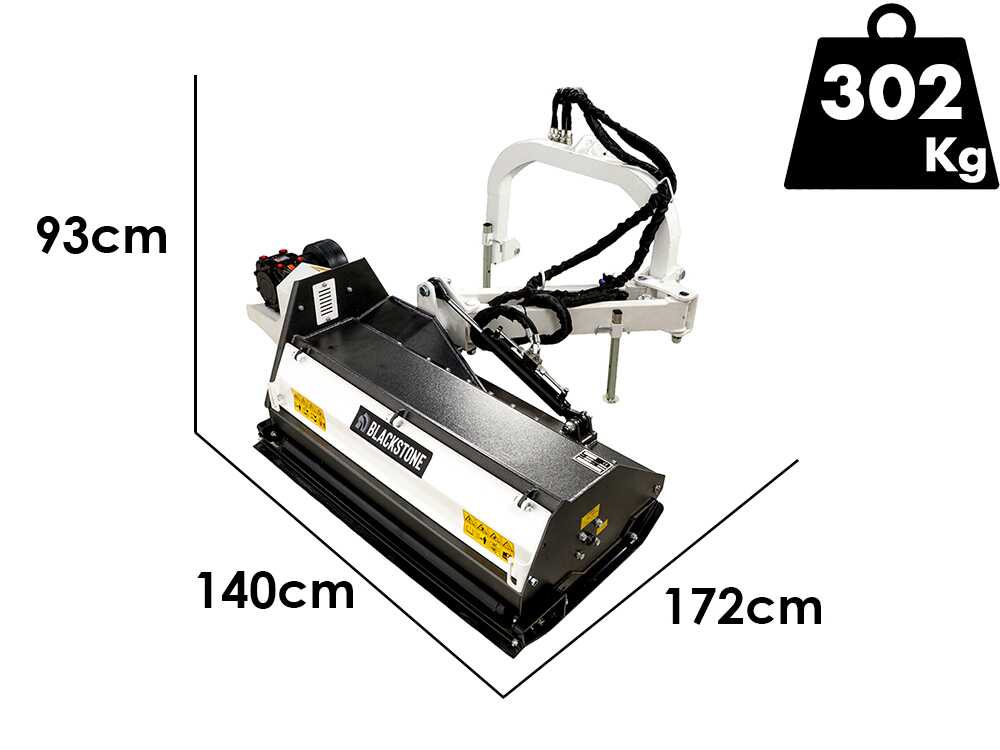 BlackStone BVM 100 M zijklepelmaaier met arm 100 cm, detail 3
