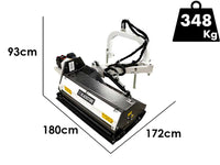 BlackStone BVM 140 M zijklepelmaaier met arm 140 cm, detail 3