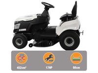 BlackStone CONDOR 98-170 LM zitmaaier met zijuitworp 98 cm, versnellingsbak, detail 2