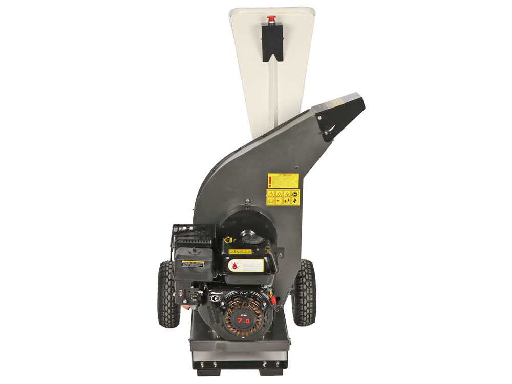 BlackStone DSP 70 J benzine hakselaar, takken tot 55 mm, detail 2