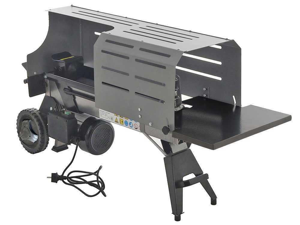 BlackStone EHL 4 elektrische houtklover, 4 ton, horizontaal, detail 3