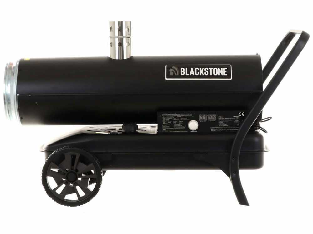 BlackStone i-BDH 50 diesel heteluchtkanon 50 kW, indirect gestookt, detail 2