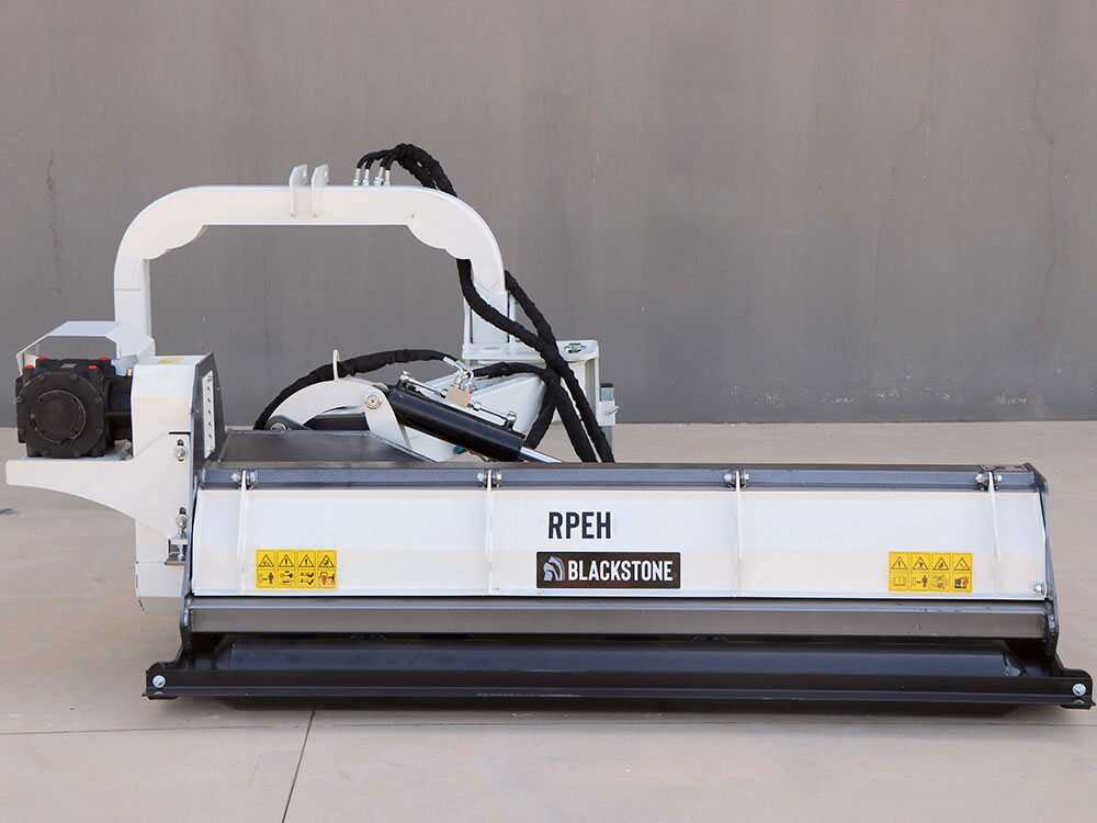 BlackStone RPEH 220 zijklepelmaaier met arm 220 cm, detail 3