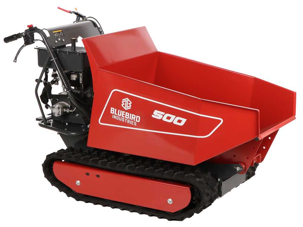 Rupsdumper laadvermogen 500 kg Blue Bird Carrier 500 DH, detail 2