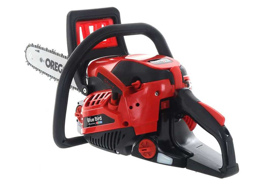Blue Bird CSP 410 benzine kettingzaag, zwaard 40 cm, detail 2