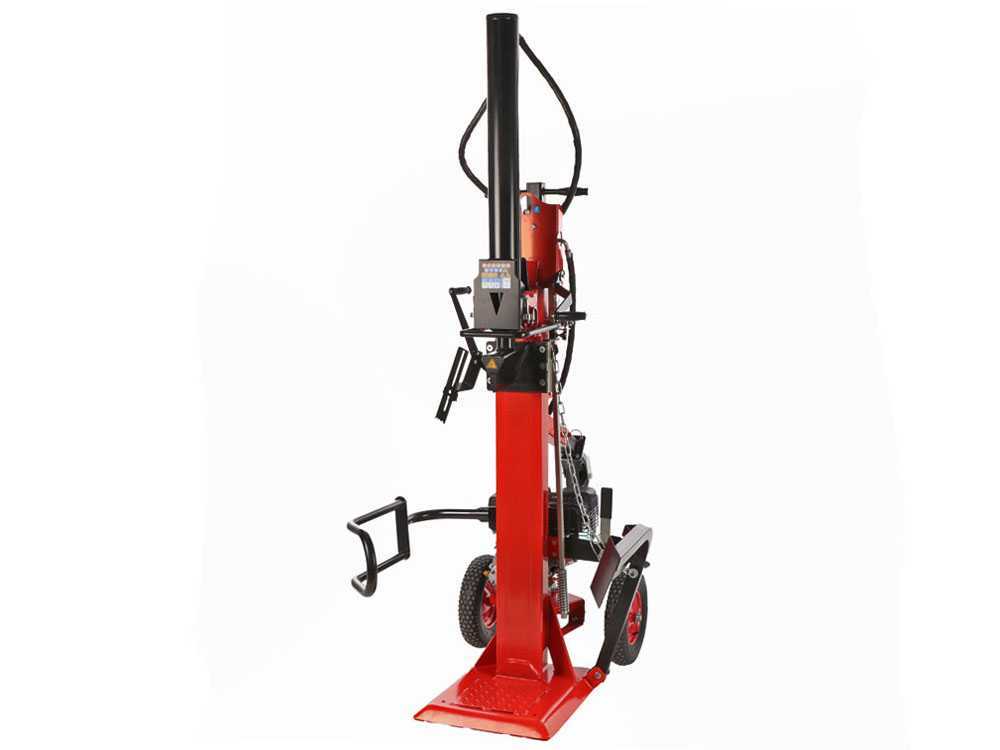 Blue Bird LSE 22000 benzine houtklover, 22 ton, verticaal, detail 2