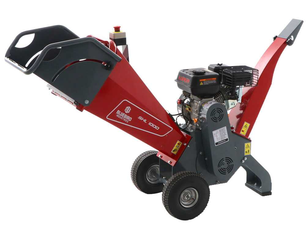 Blue Bird SHL 1000 benzine hakselaar, takken tot 65 mm, detail 2