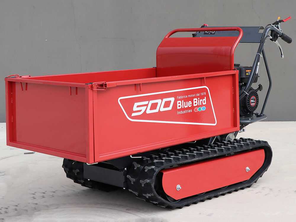 Rupsdumper laadvermogen 500 kg Blue Bird Transporter 500 H, detail 3