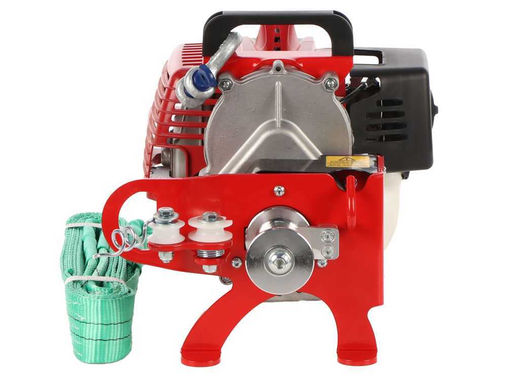 Blue Bird TW 610 ST benzine lier, detail 2