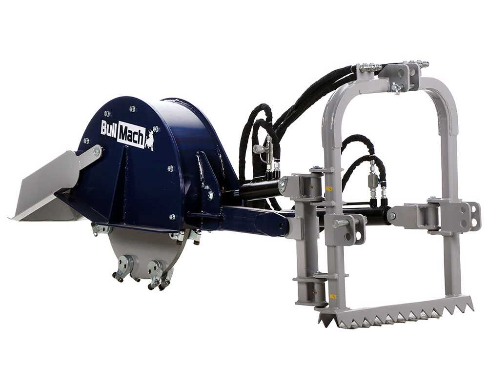 BullMach ARES 61 H stobbenfrees, voor de trekker, detail 3