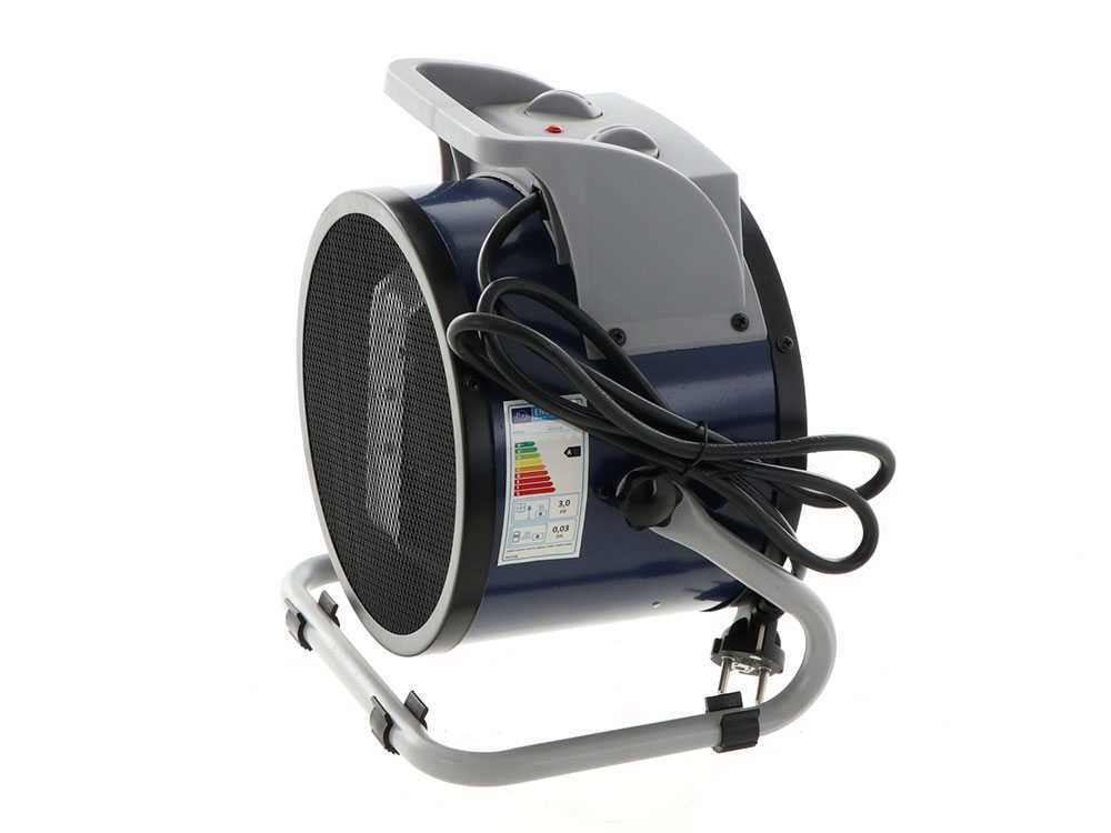 BullMach BM-EFH 2RC elektrische heteluchtkanon 2 kW, 230 V, detail 2