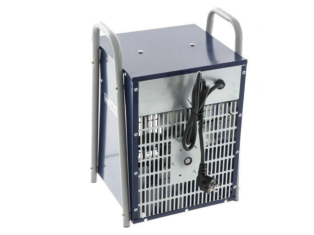 BullMach BM-EFH 3H elektrische heteluchtkanon 3 kW, 230 V, detail 2