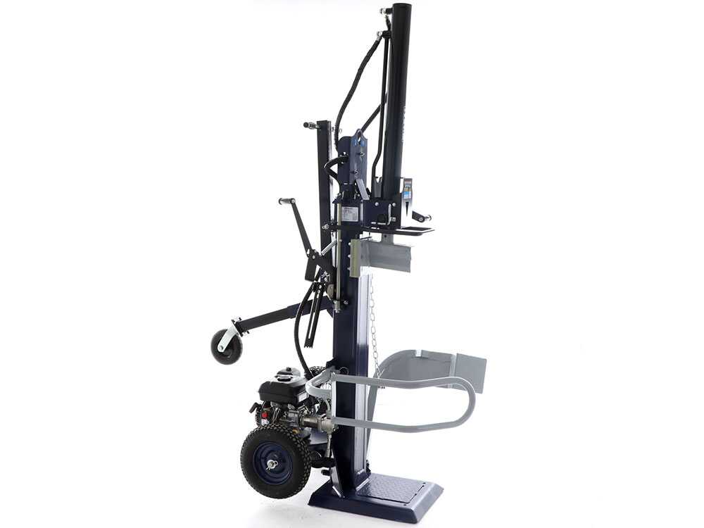 BullMach BM-LS-BS benzine houtklover, 16 ton, verticaal, detail 2