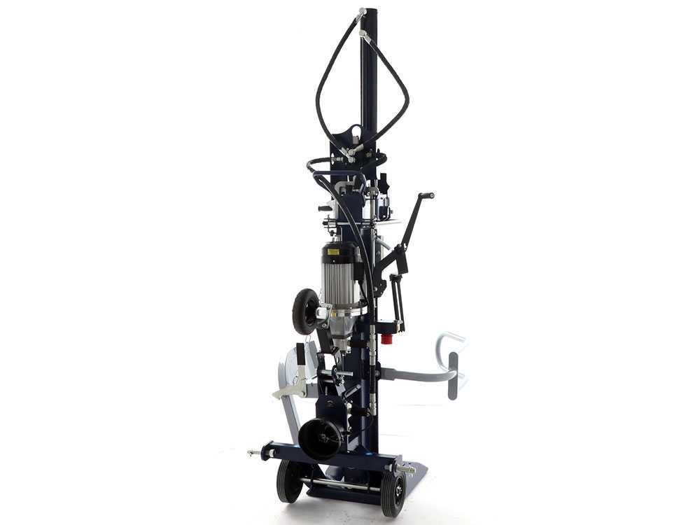 BullMach BM-LS-ET-T elektrische houtklover, 16 ton, verticaal, detail 2