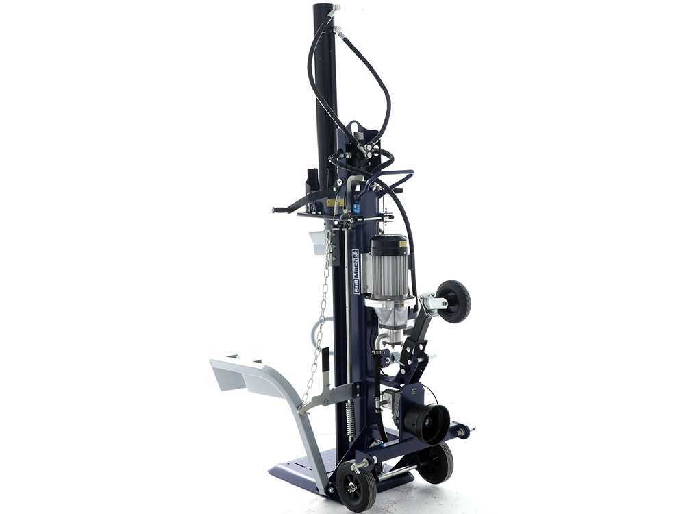 BullMach BM-LS-ET-T elektrische houtklover, 22 ton, verticaal, detail 2