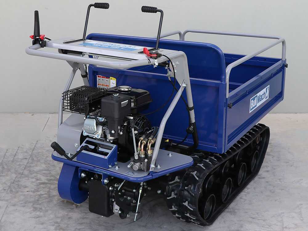 Rupsdumper laadvermogen 500 kg BullMach Helios 500 E, detail 3