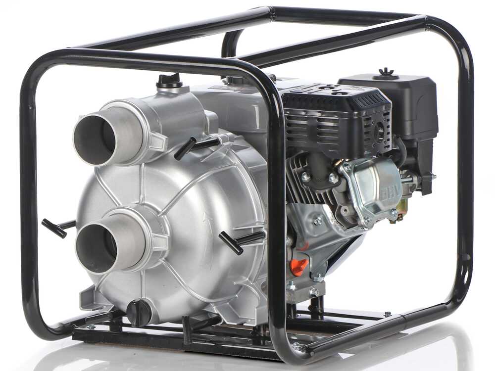 BullMach NERINA 80 benzine motorpomp voor vuil water, aansluiting 80 mm, detail 2
