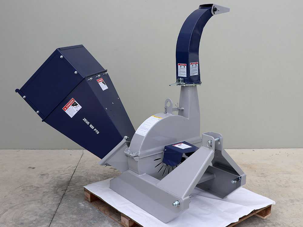 BullMach ZEUS 100 aftakas hakselaar, takken tot 100 mm, detail 3