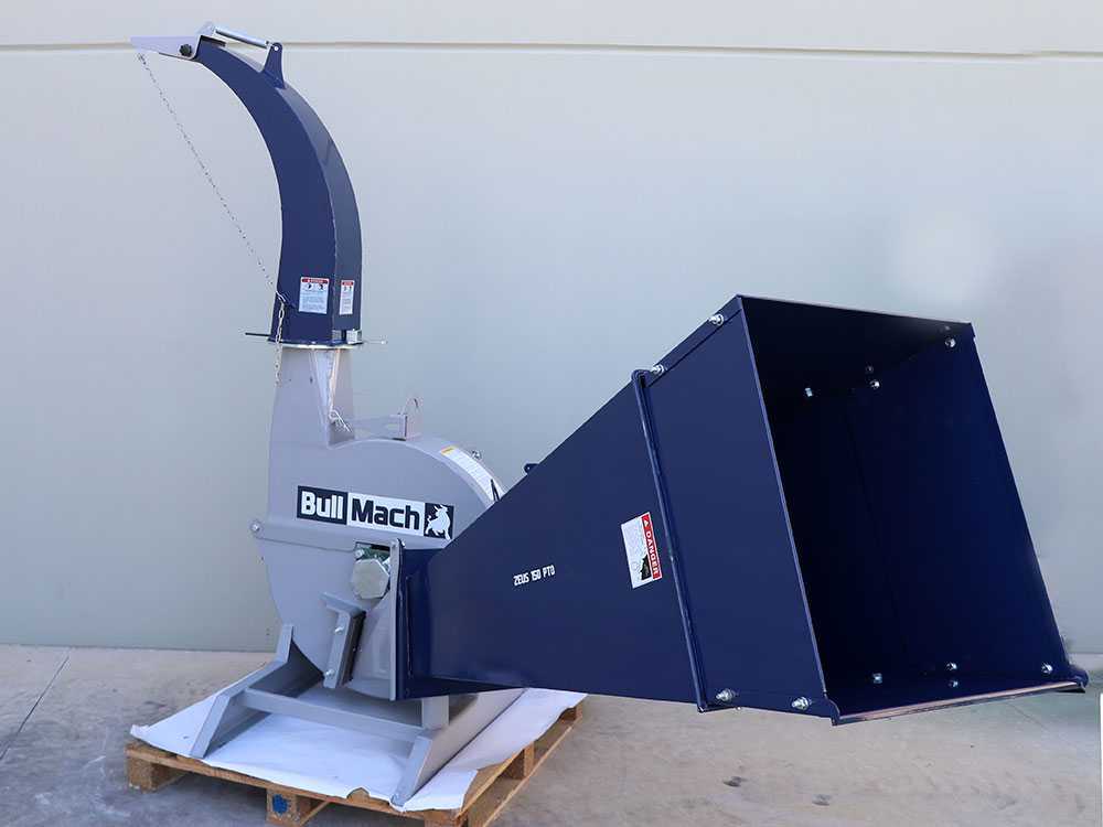 BullMach ZEUS 150 aftakas hakselaar, takken tot 150 mm, detail 3