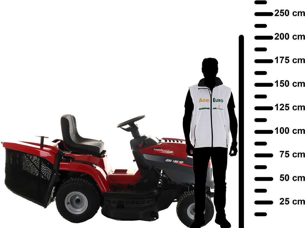 Castelgarden XDC 180 HD gazontractor met opvangbak 98 cm, hydrostaat, detail 2