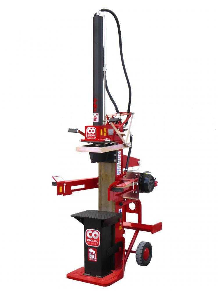 Ceccato Olindo BULL SPLE16 16 elektrische houtklover, 16 ton, verticaal, 400 V, slag 1100 mm, detail 3