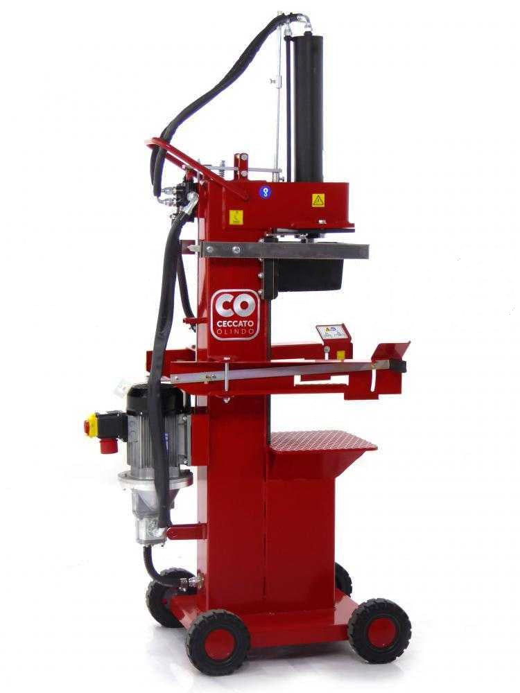Ceccato Olindo BULL SPLE16R4-5.5 16 elektrische houtklover, 16 ton, verticaal, 400 V, slag 500 mm, detail 3