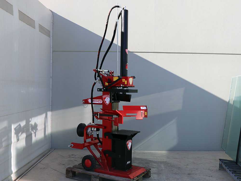 Ceccato Olindo BULL SPLT16 16 aftakas houtklover, 16 ton, verticaal, slag 1100 mm, detail 3