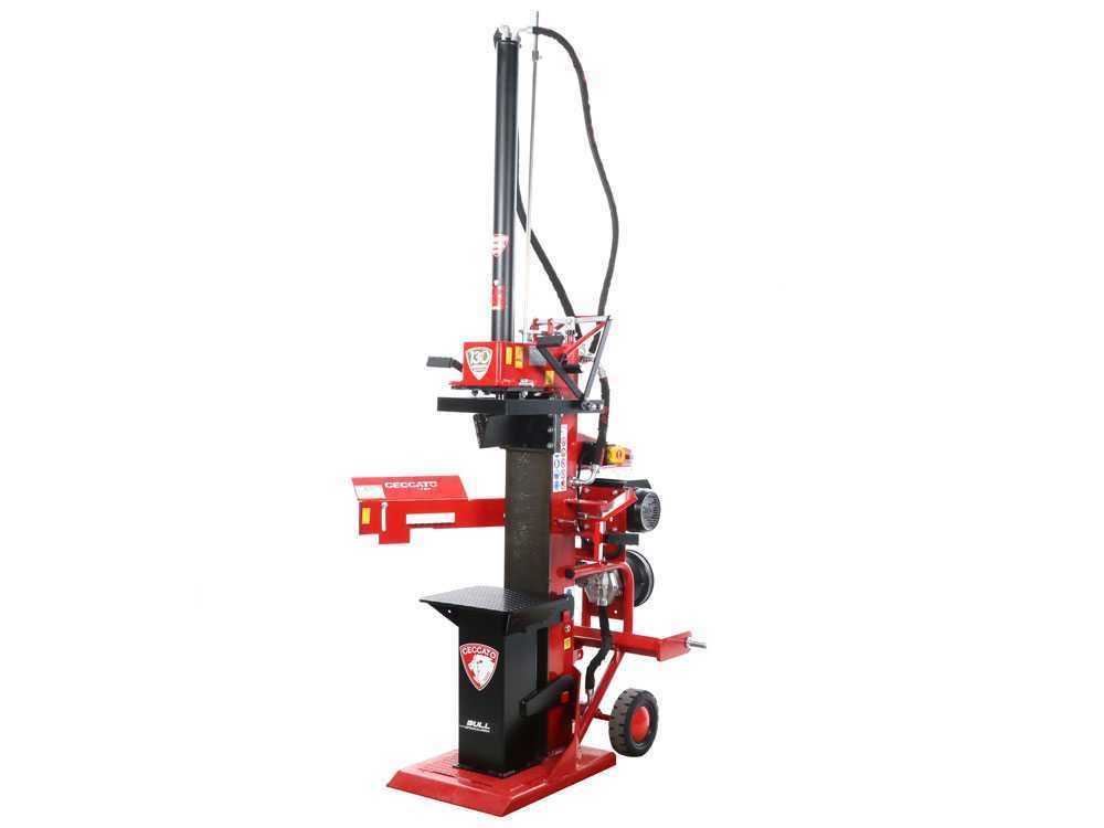 Ceccato Olindo SPLET13TLT elektrische houtklover, 13 ton, verticaal, detail 3